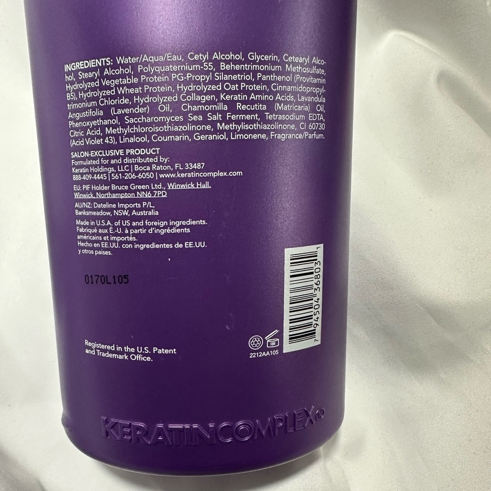 Keratin Complex Blondeshell Debrass and Brighten Conditioner, 33.8 Ounce - Picture 4 of 5